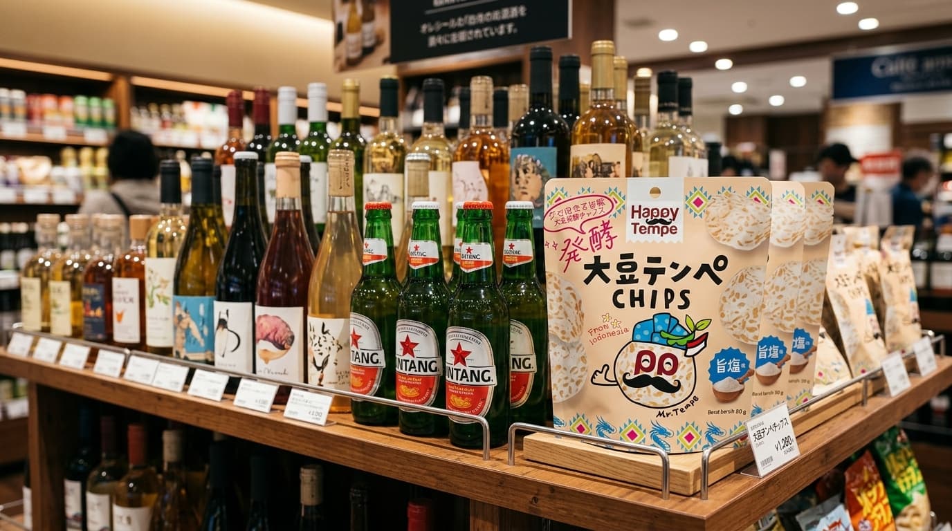 酒類コーナー陳列イメージ